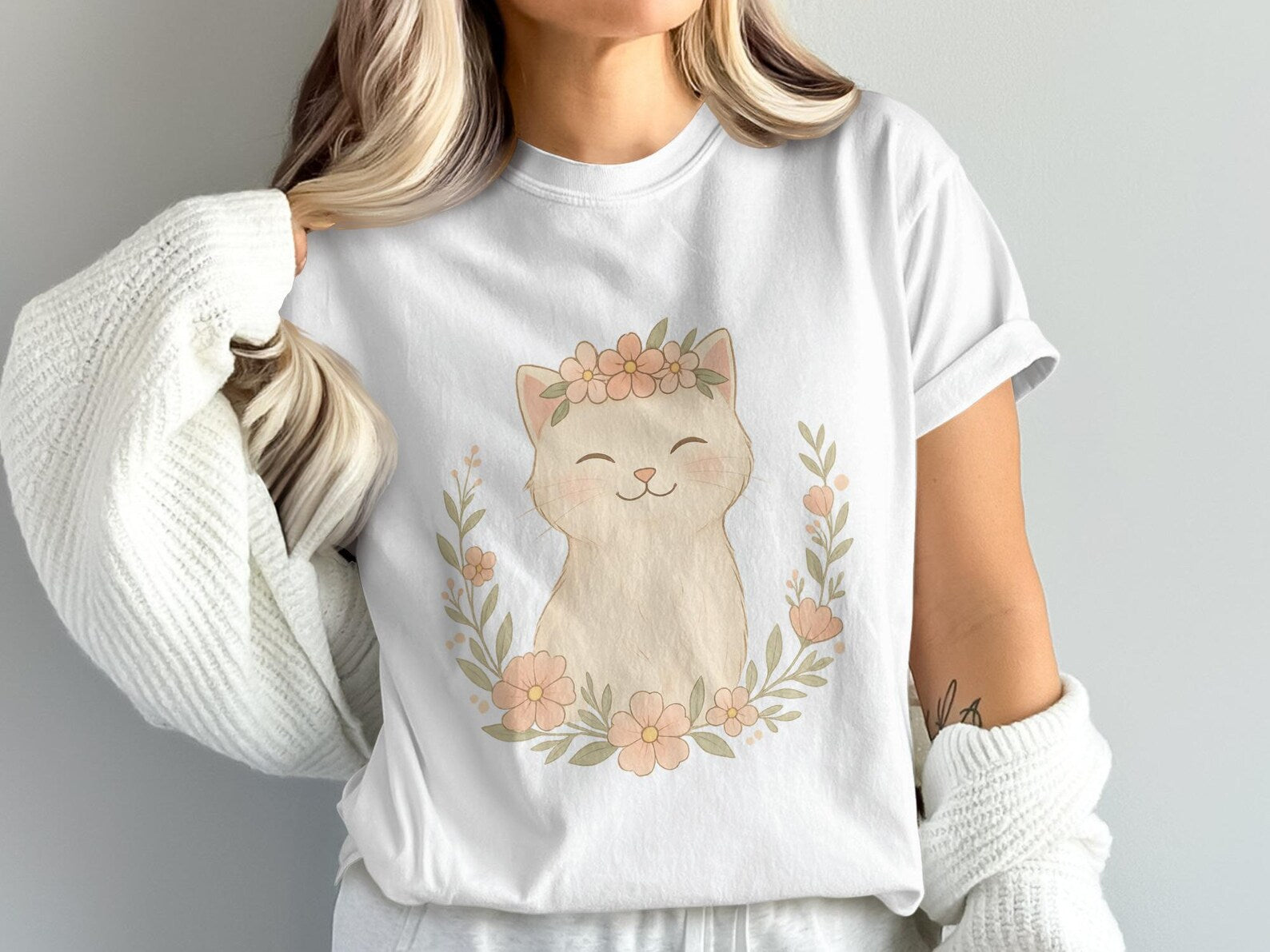 Tricou Oversized BUMBAC 100% Bloom 21